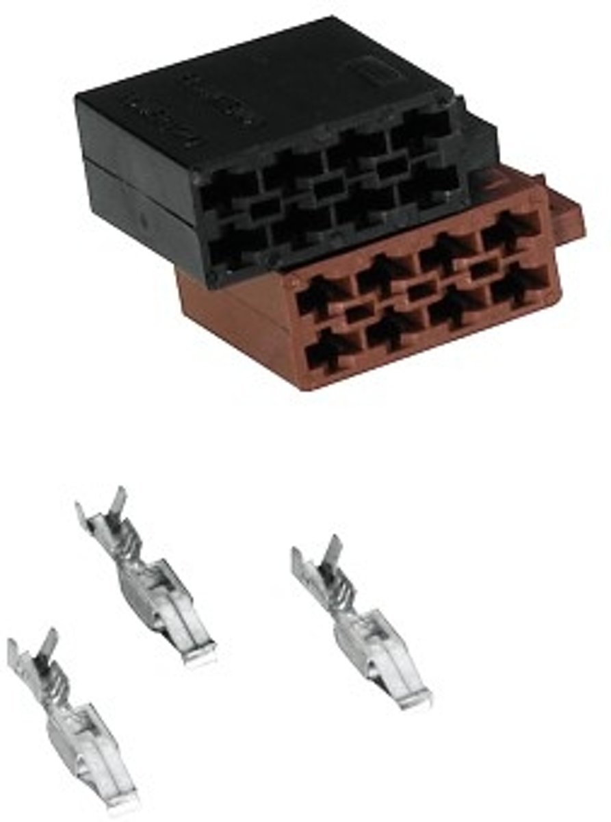 Hama Assembly Set / ISO Plug ISO Zilver kabel-connector