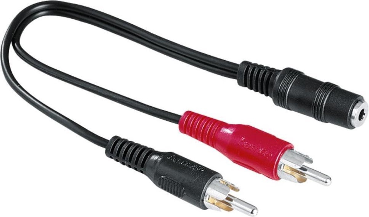 Hama Audio Adapter 2 RCA M - Jack 3.5 F