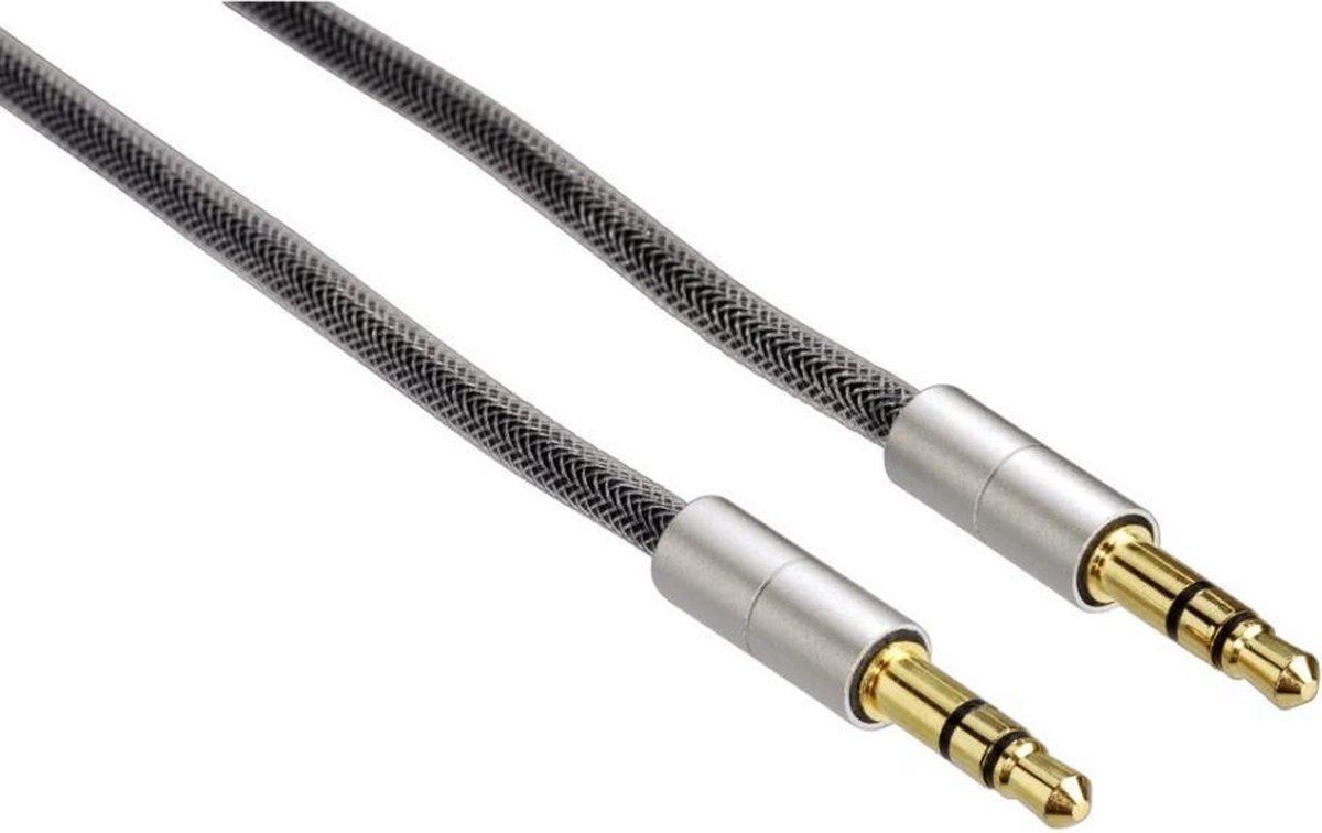 Hama Audio Cable 3.5Mm Jack Aluline/ 2M