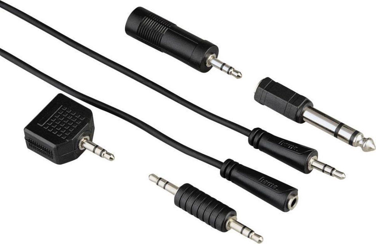 Hama Audio Connectiekit Jack 2.5m 1ster