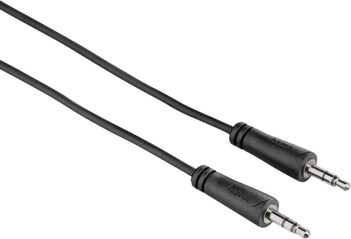 Hama Audiokabel 3,5mm Jack - 3,5mm Jack Stereo 5m 1 Ster