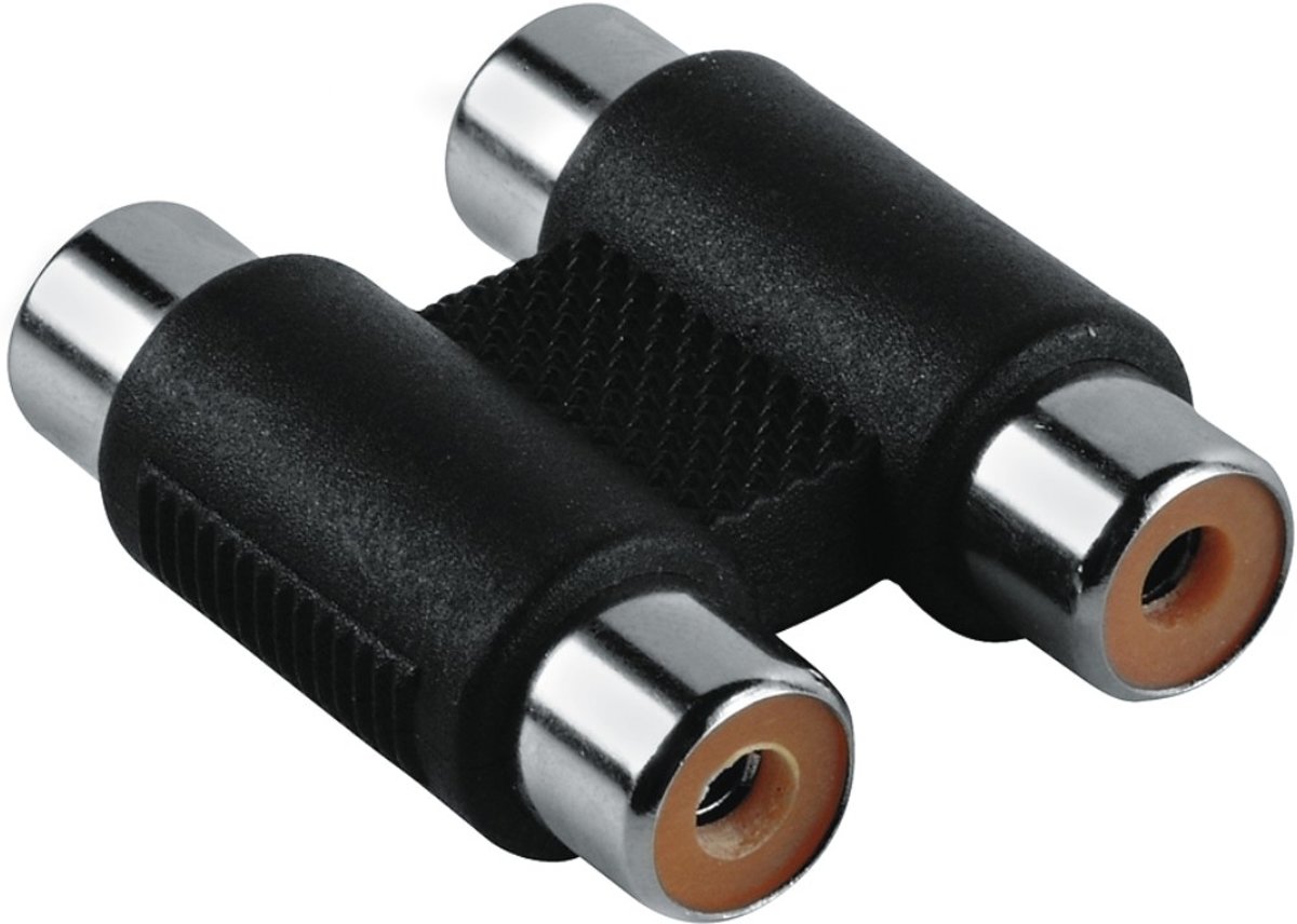 Hama Cinch-adapter, 2 cinch-koppelingen - 2 cinch-koppelingen