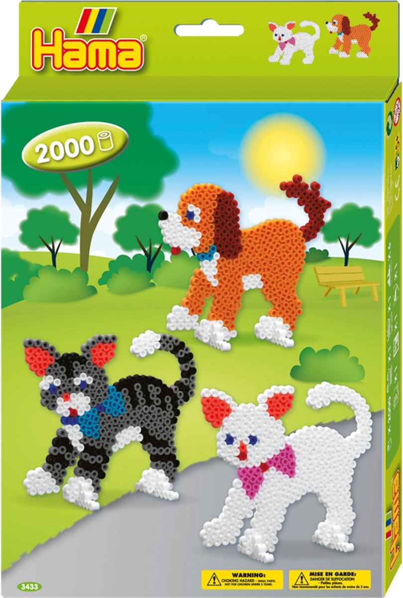 Hama Dog And Cats 2000St.