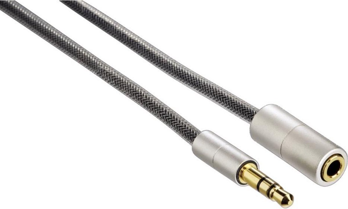 Hama Ext. Cable 3.5Mm Jack Aluline /2M