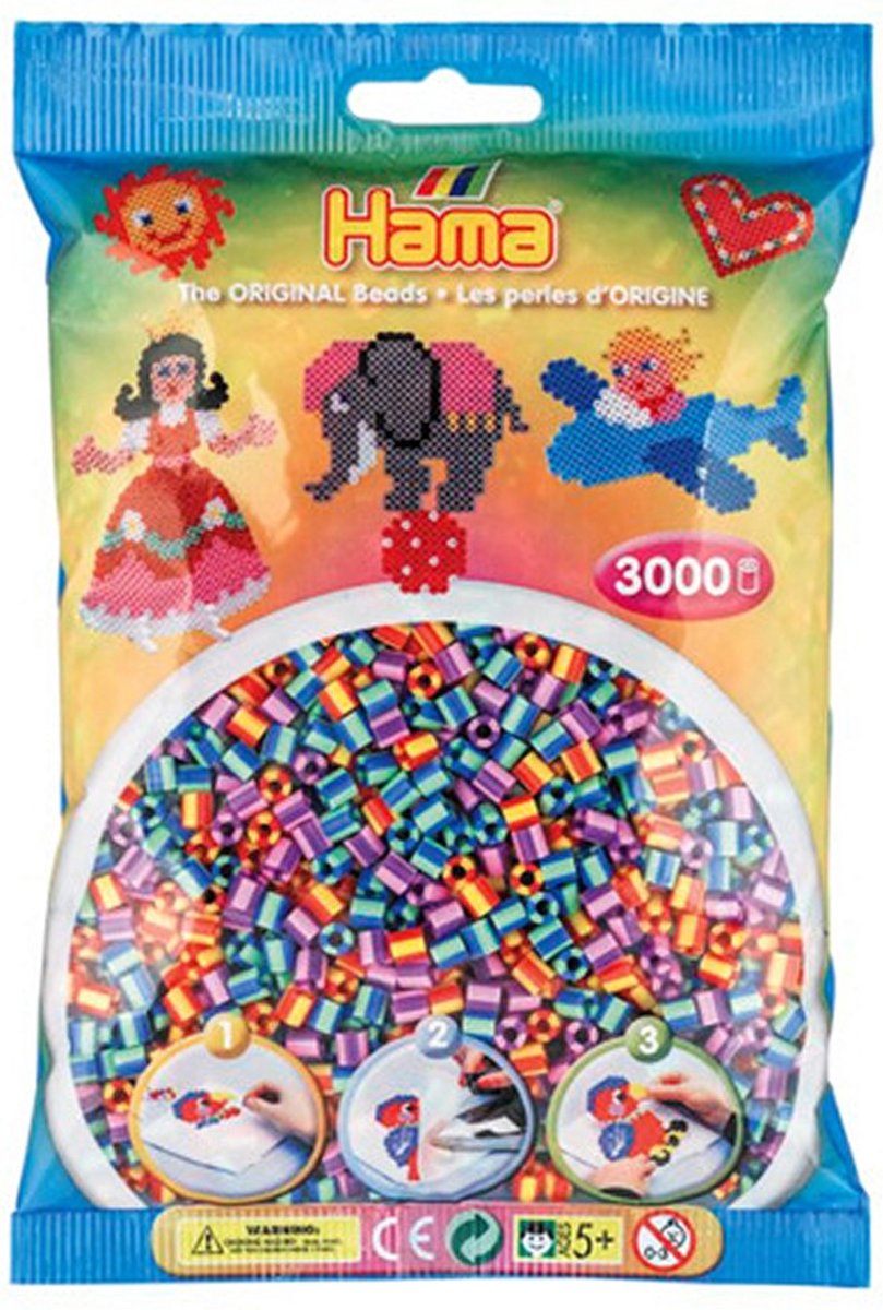 Hama Strijkkralen 3000 2 Kleurig Gemixed