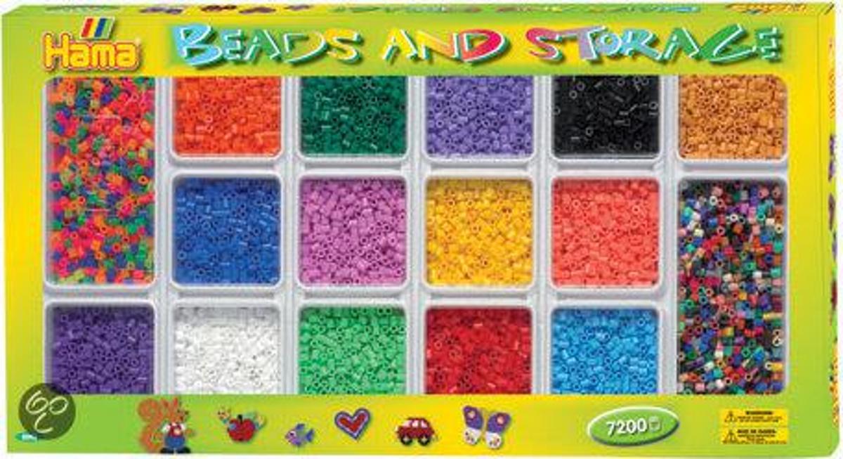 Hama Strijkkralen 7200 Stuks