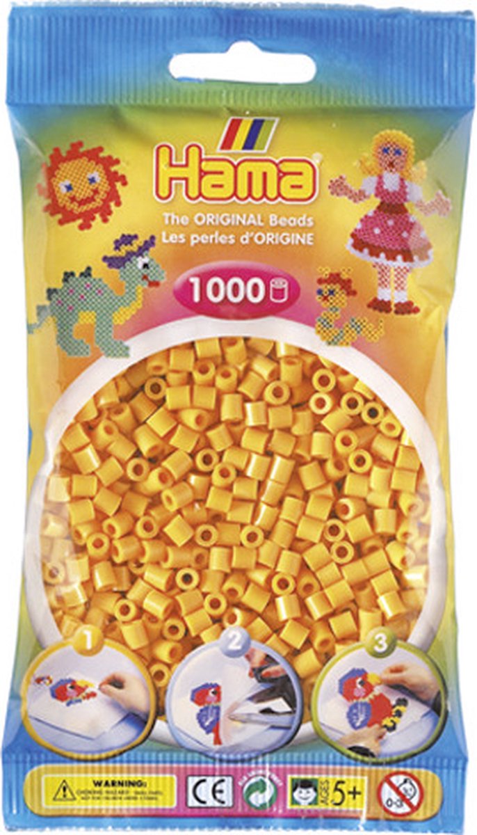 Hama Strijkkralen Winnie The Pooh Geel 1000 Stuks