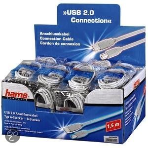 Hama Usb Aansluitingskabel A/B 1.5M Id 50