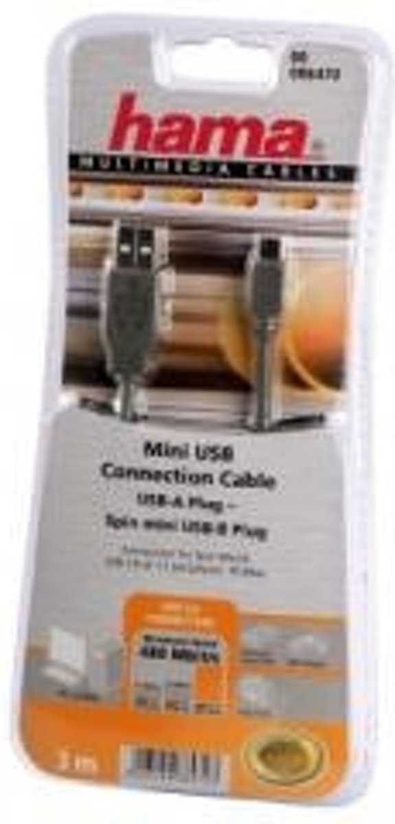 Hama Usb Kabel Type A-mini B