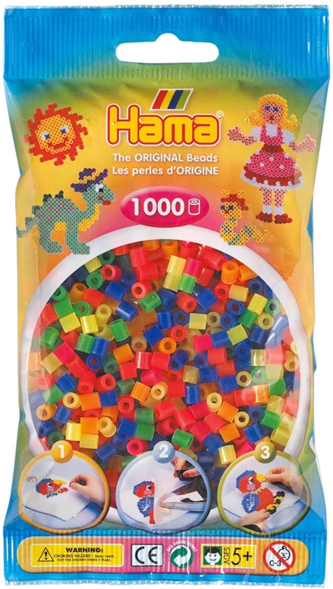   1000 Stuks Neon Assortie 1