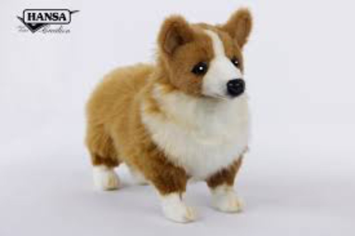 Knuffel hond Corgi