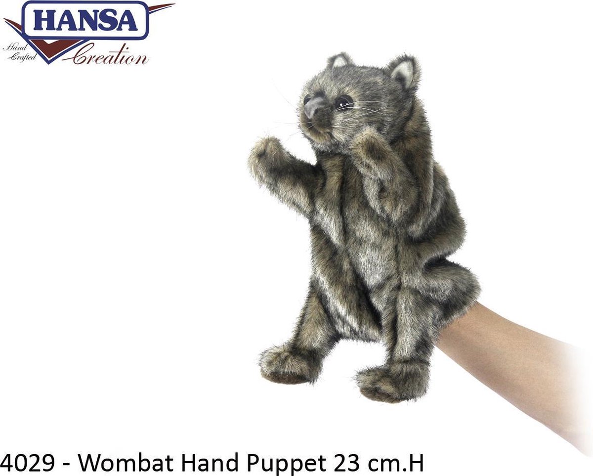 Wombat handpop 4029 lxbxh = 19x15x23cm