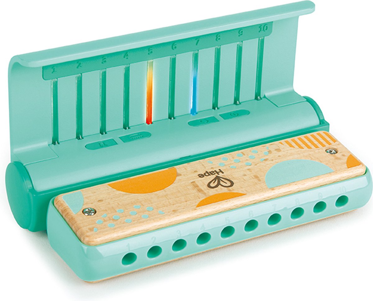 Leer met licht mondharmonica