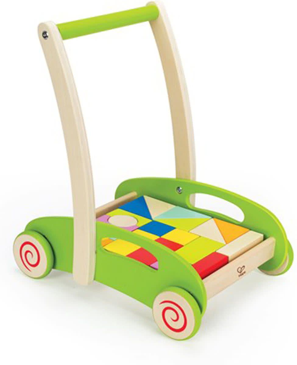   Houten Blokkenwagen XL