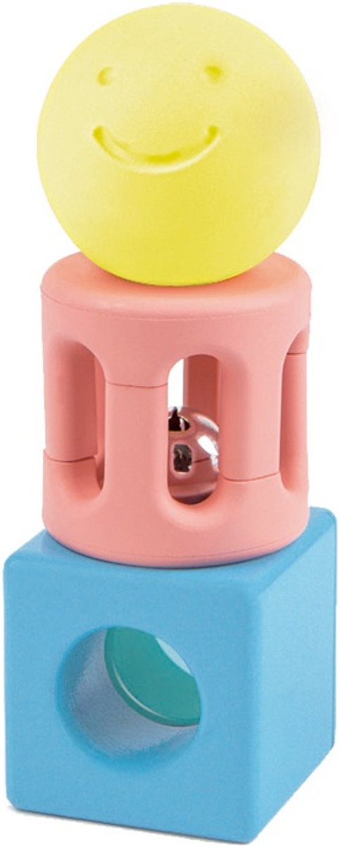   Rammelaar Geometrisch 3-delig Blauw/geel/roze