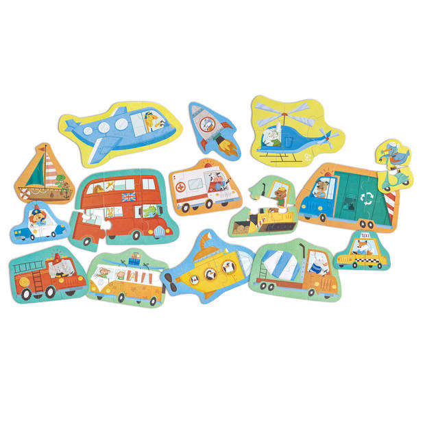 Hape Wielen & Wonderen Puzzel