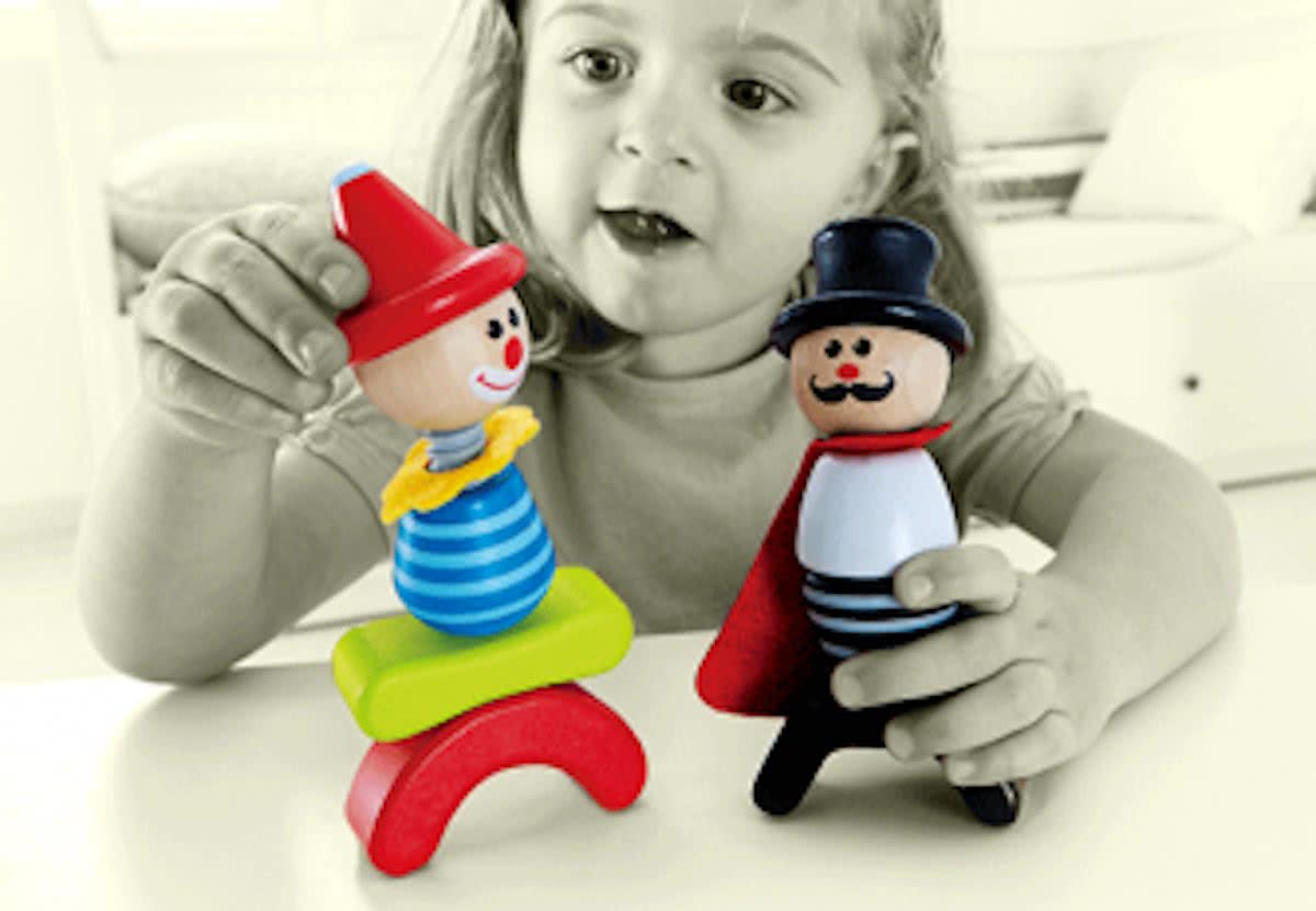 Houten draaivormen circus