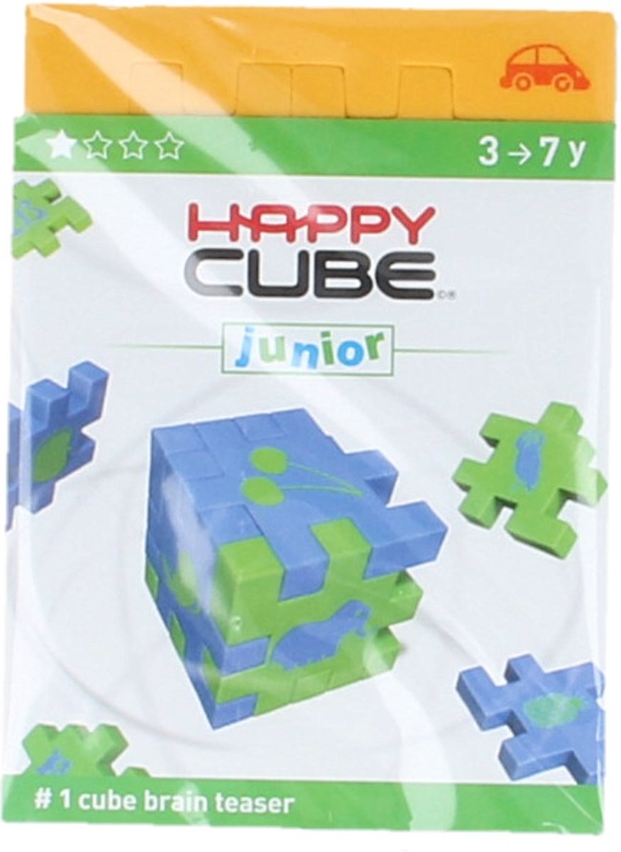 Happy Cube Junior Puzzel Geel