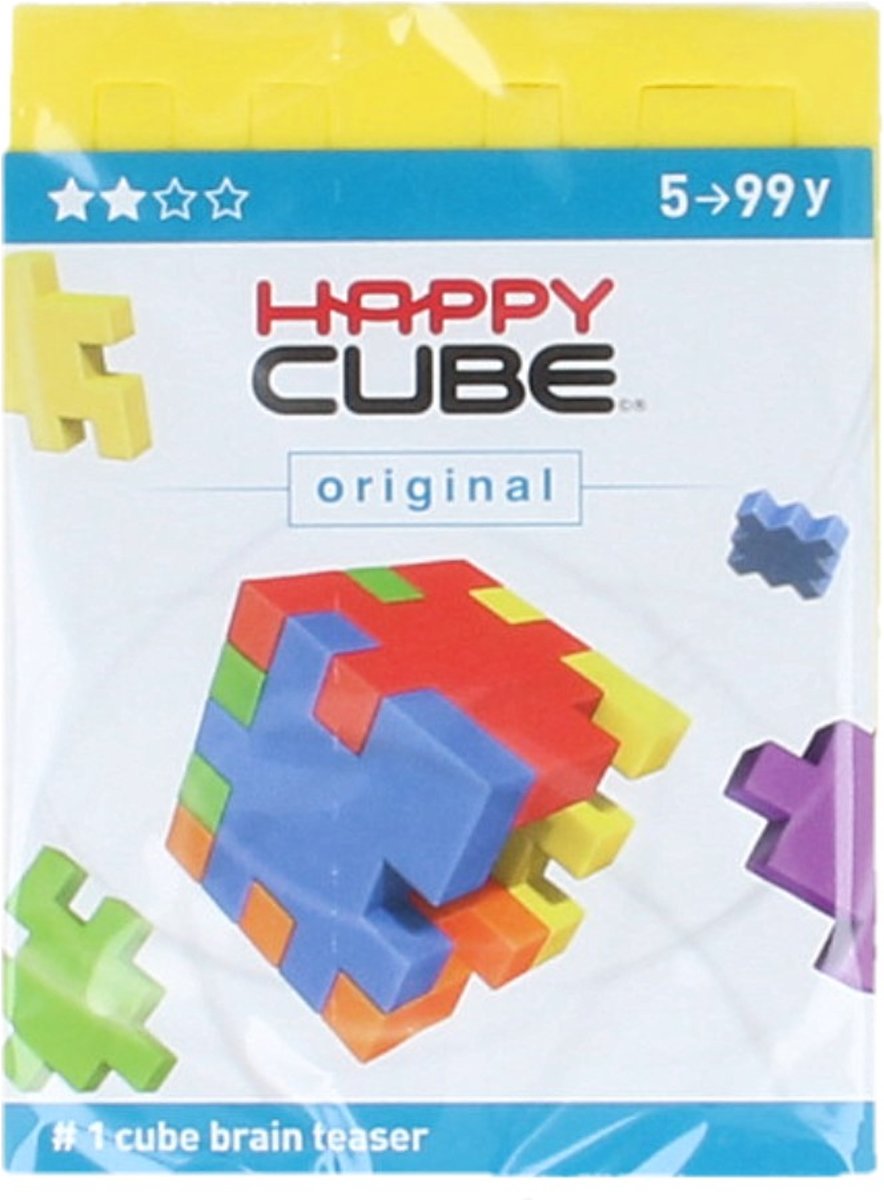 Happy Cube Original Puzzel Geel