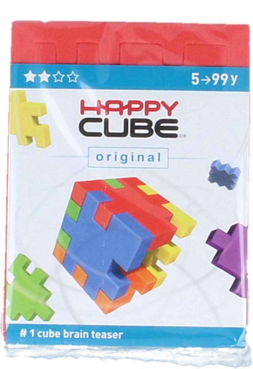 Happy Cube Original Puzzel Rood