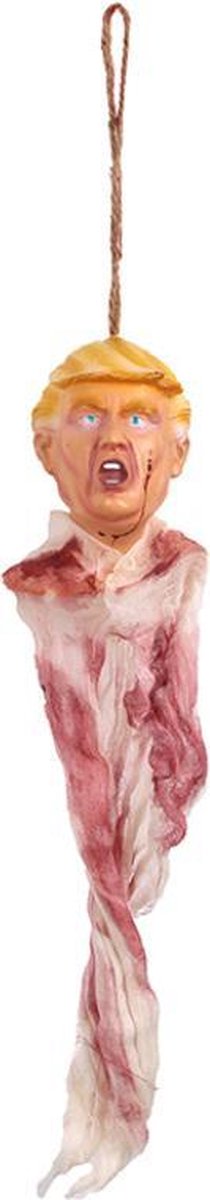 Halloween Decoratie - Donald Trump - Voodoo Hangpop - 40cm - Halloween Versiering