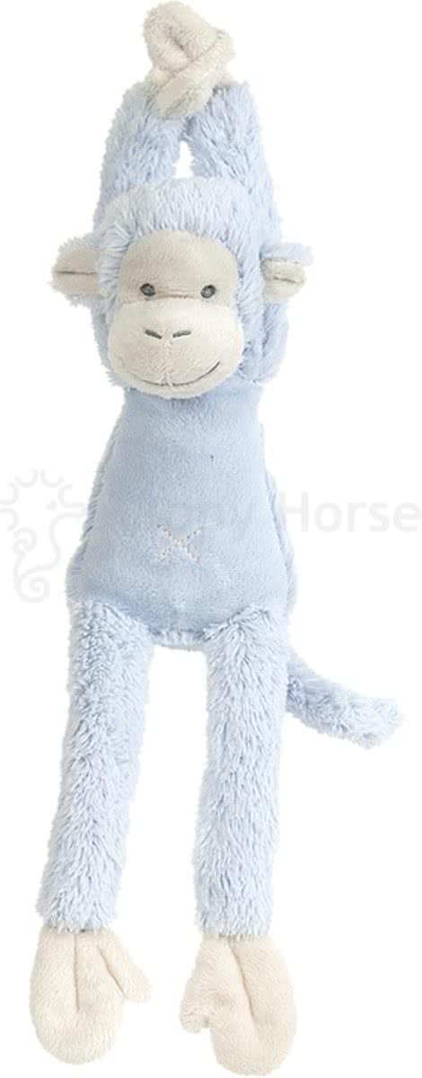   Aap Mickey Blauw Muziekknuffel - 40 cm