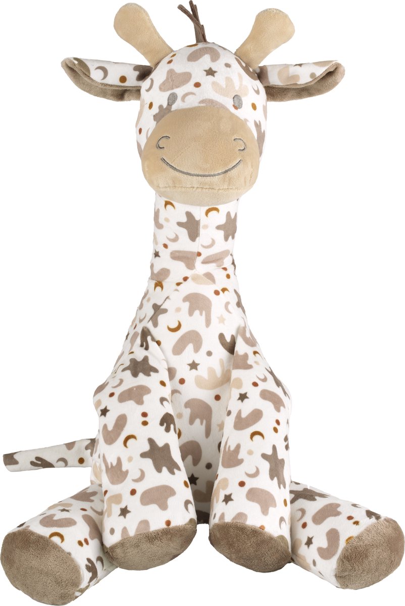 Happy Horse Giraf Gino Knuffel 60cm - Bruin - Baby knuffel