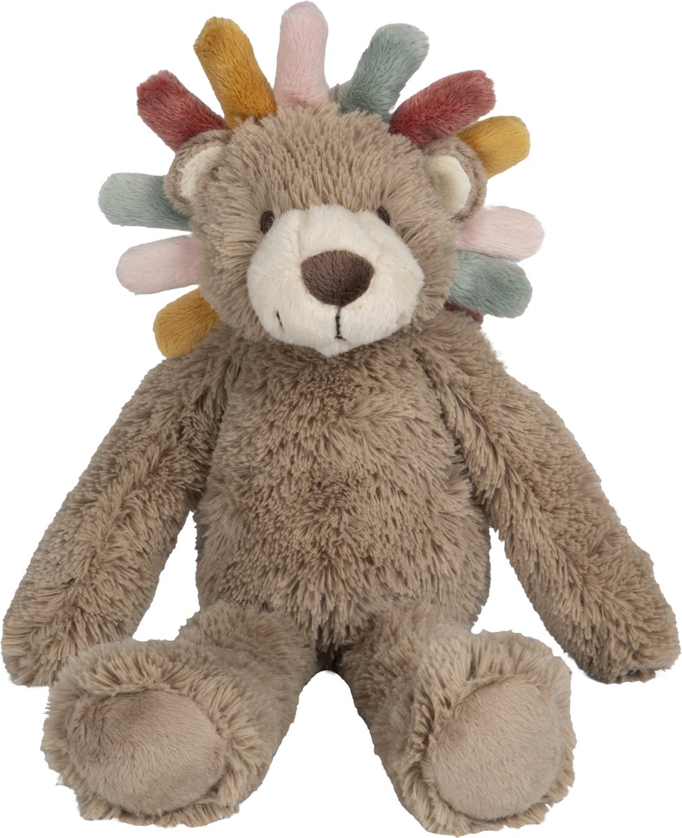 Happy Horse Leeuw Leon Knuffel 28cm - Bruin/Multi colour - Baby knuffel