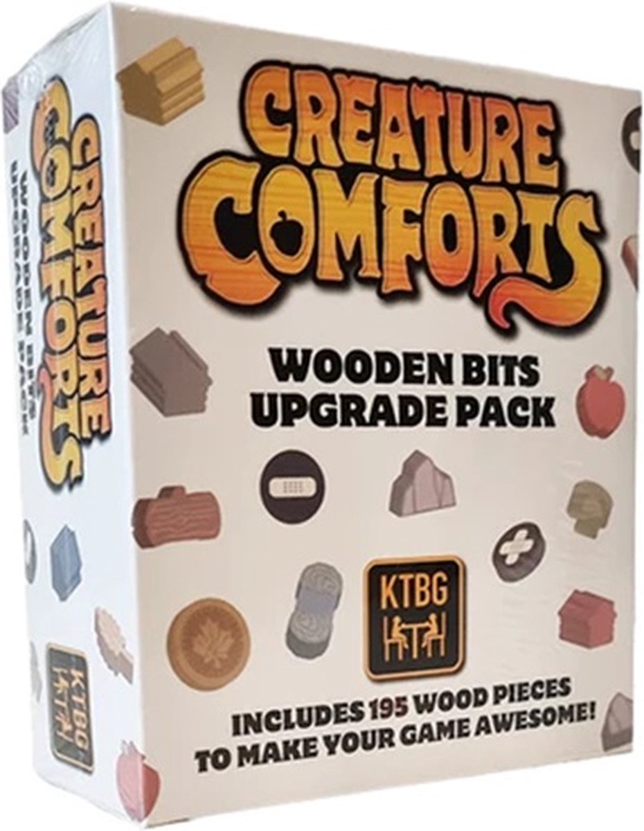 Creature Comforts Bits - 194 houten speelstukken