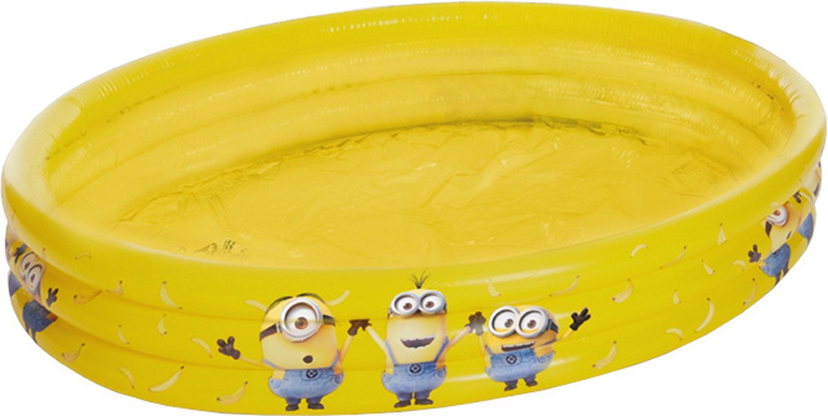 ApolloX opblaaszwembad Minions 100 x 23 cm geel