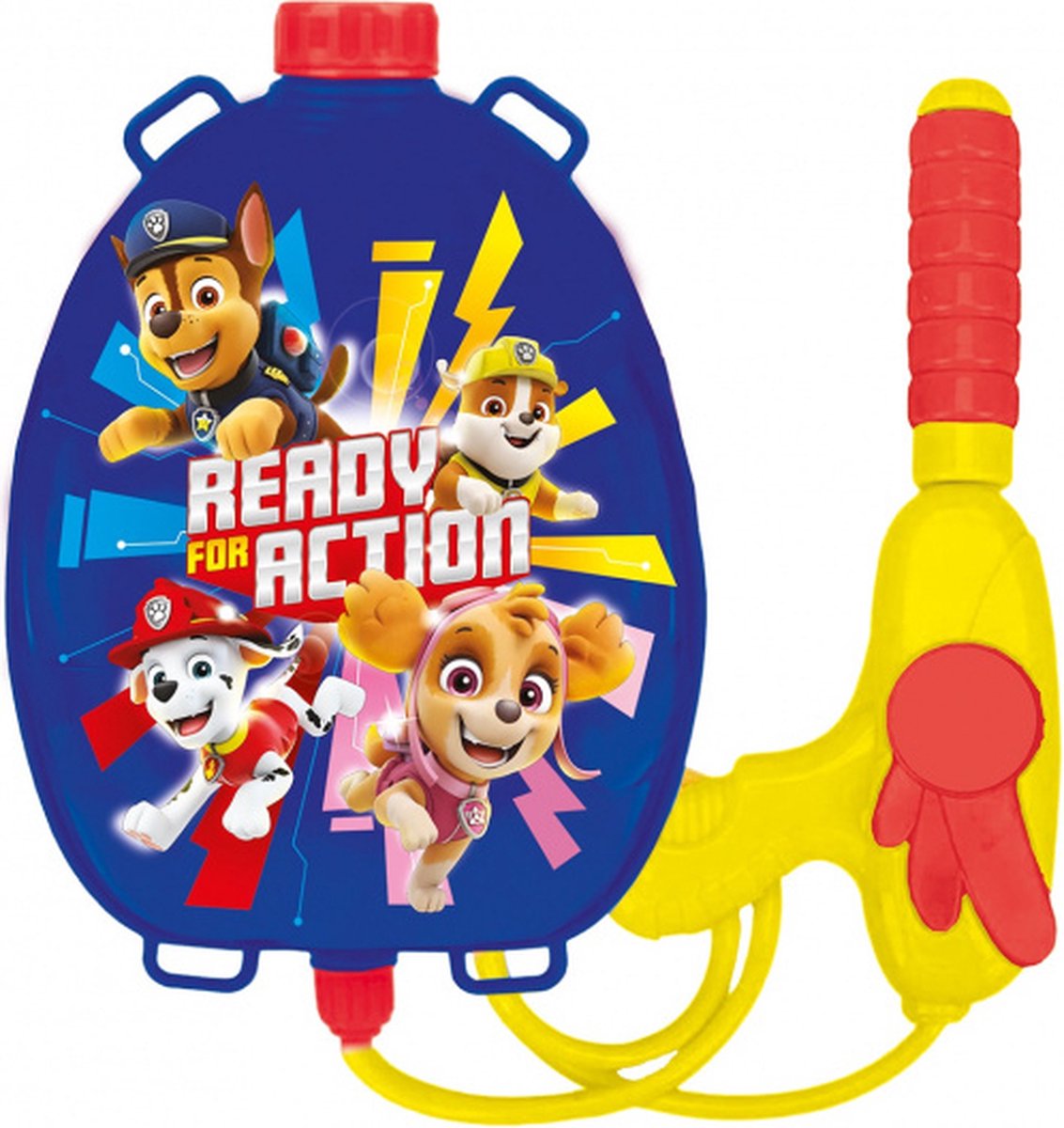 ApolloX waterpistool met tank Paw Patrol 36 x 20 cm rood