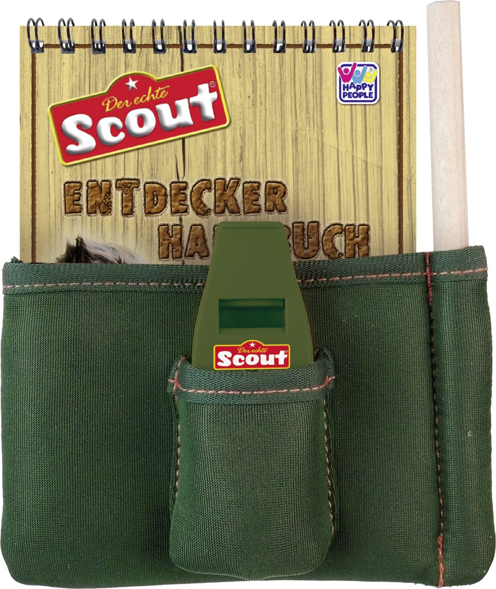 Happy People - Scout Neopreen riemtas met signaalfluitje & notitieset