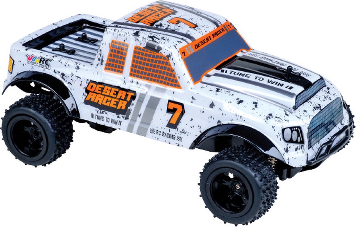 Happy People Auto Desert Racer Rc Junior Wit/oranje 2-delig