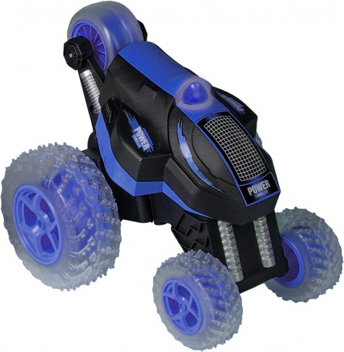 Happy People Rc Stuntauto Met Verlichting 17 Cm Zwart/blauw