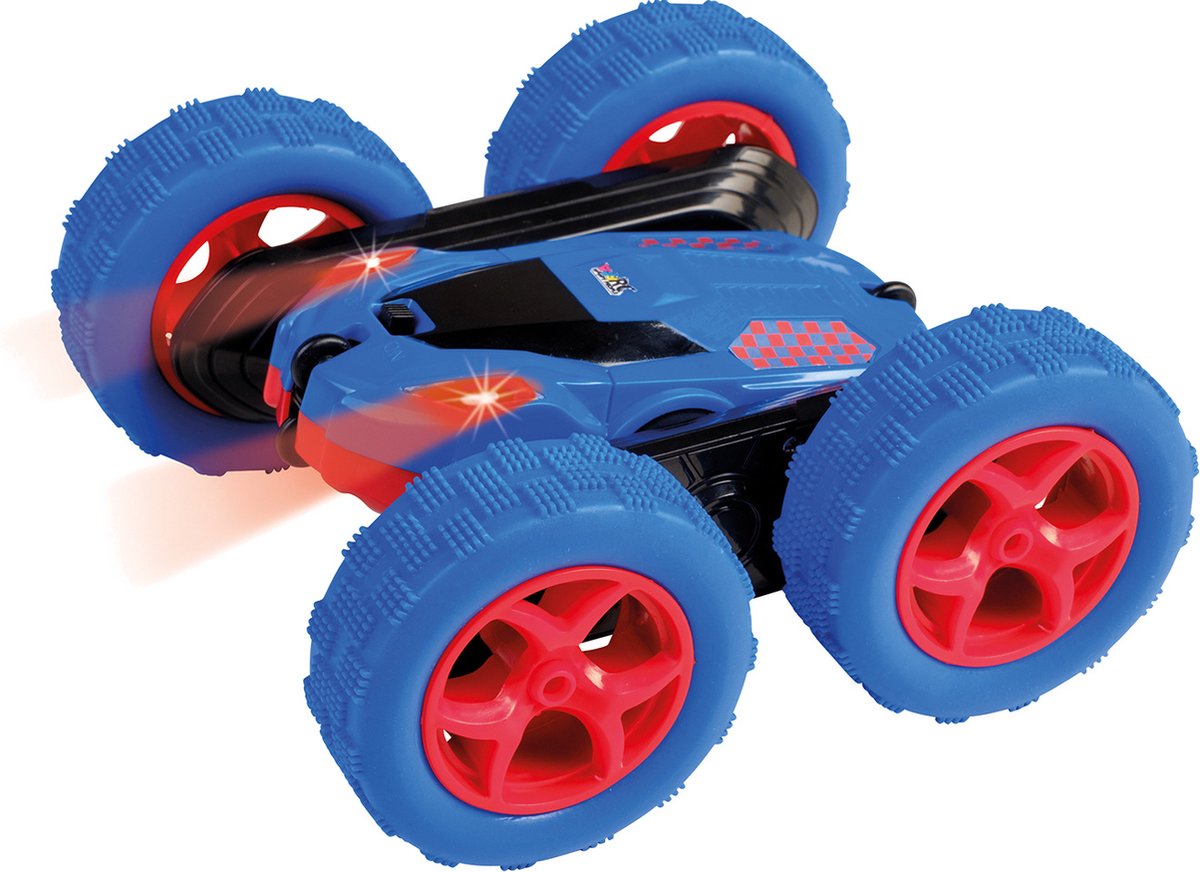 Happy People Stuntauto Rc Wild-twister Junior 20 Cm Blauw