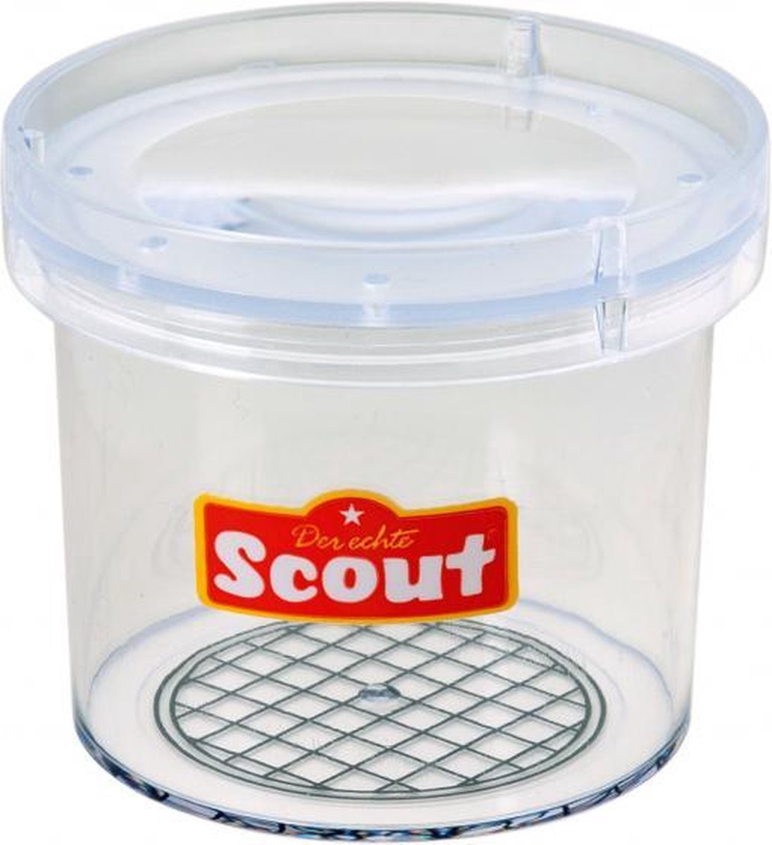 bekerloep Scout junior 75 x 65 mm transparant