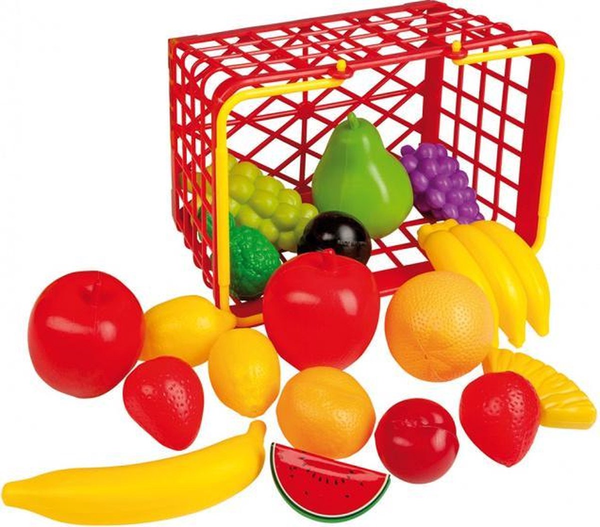 winkelmandje Fruit junior 23 cm 20-delig