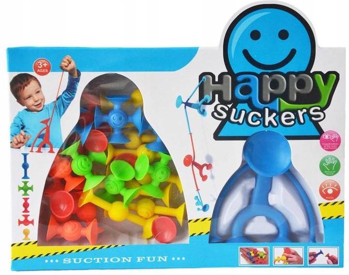 Bouwblokken voor de Happy zuignap - Happy Suckers