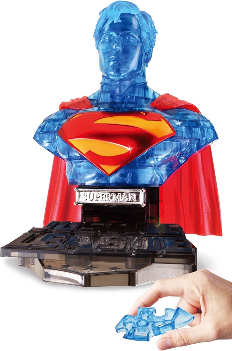 Marvel - DC Comics - 3D Puzzel - Superman (Cristal - 72 Puzzel stukjes)