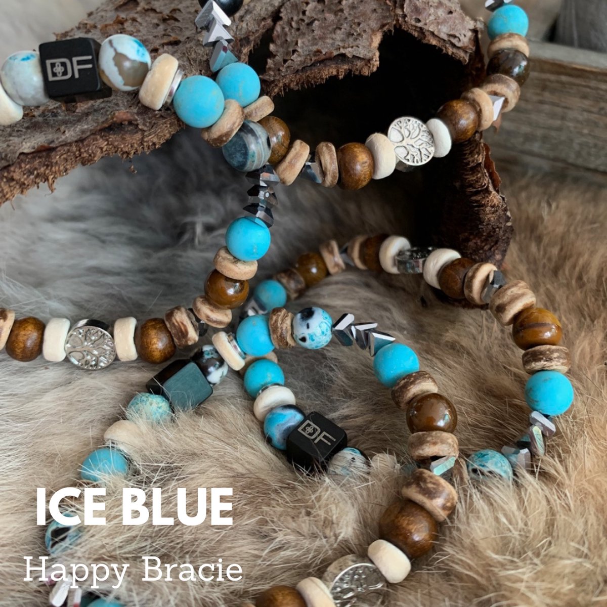 Happy Bracie Ice blue