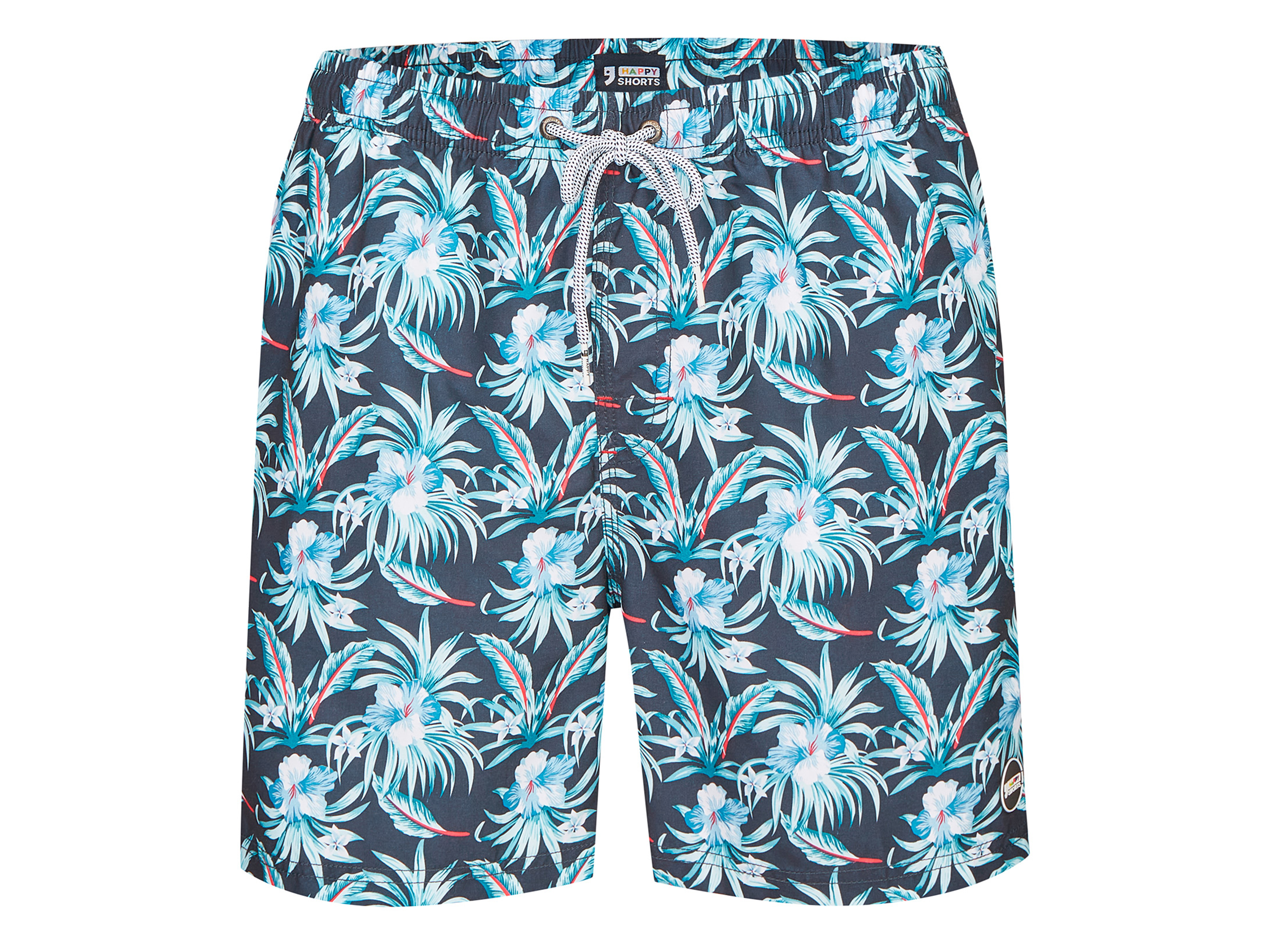 Happy Shorts Heren zwemshort (Hawaii, L)