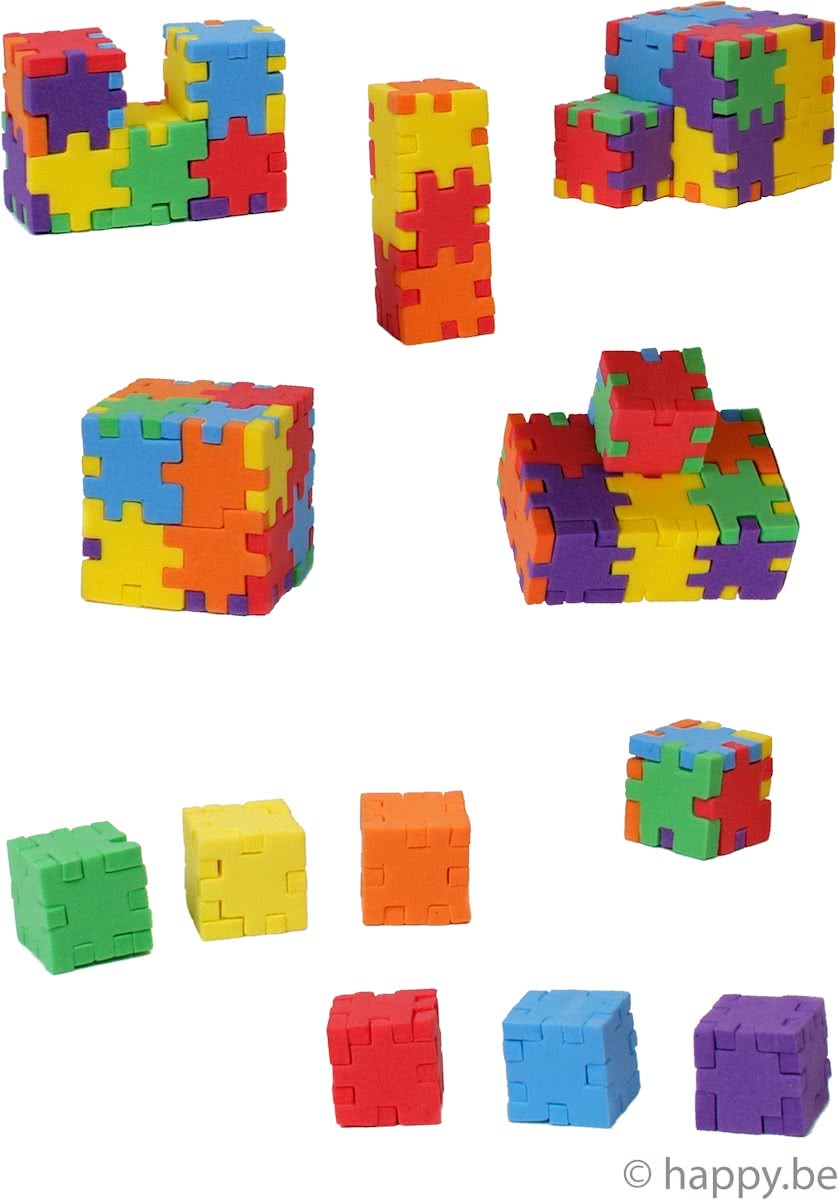 HAPPY Micro Cube 6-pack cube brain teasers