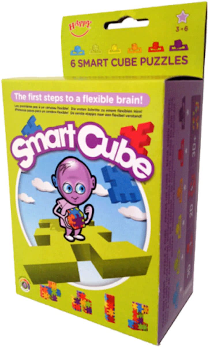 Happy Smart Cube - 6-pack kubus - Puzzels met kaarten