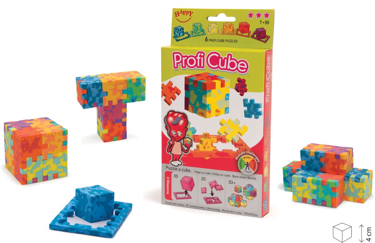 Spel Happy Cube Profi Cube 6-Pack