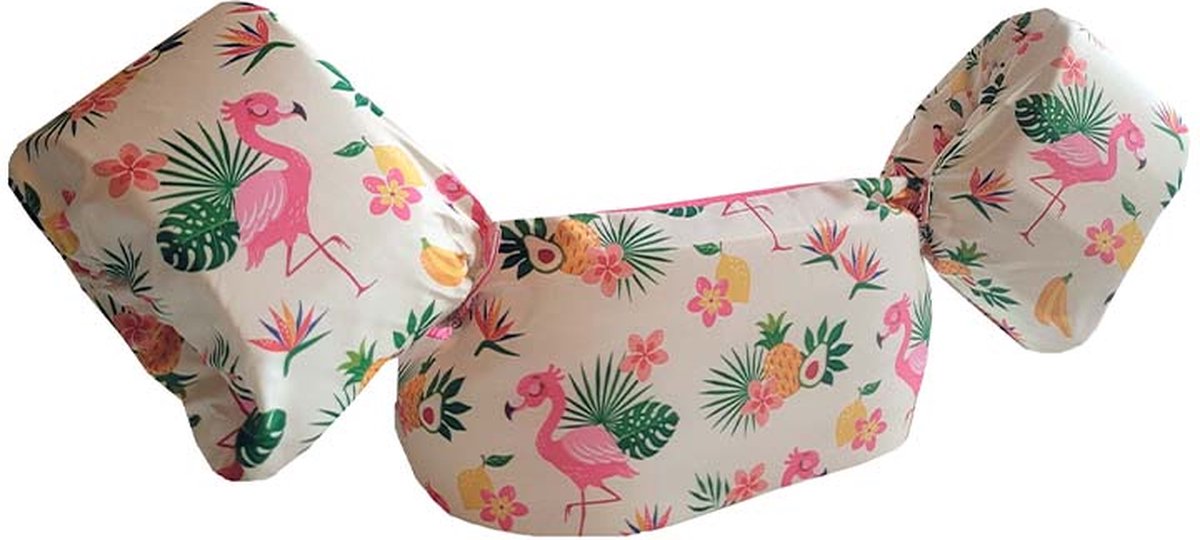   - Puddle Jumper zwembandjes/zwemvest voor peuters en kleuters met flamingo print