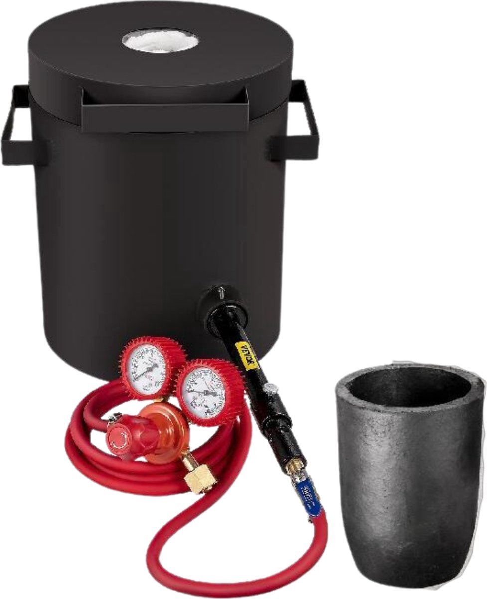   Smeltoven - Smeedoven - Smelt Oven Metalen - Edelmetaal - Elektrisch - Inclusief Accessoires - 2KG