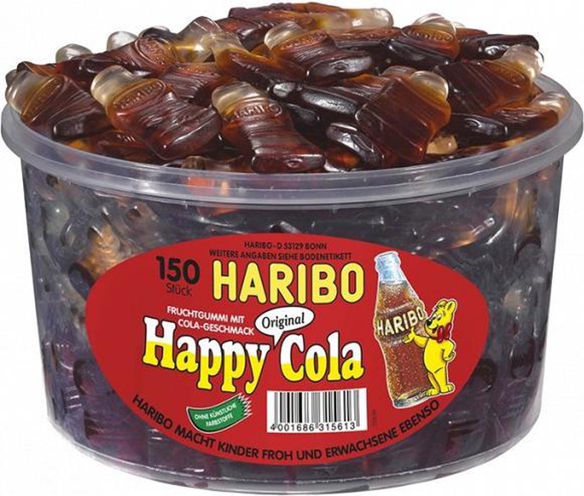 Happy Cola Haribo Colaflesjes