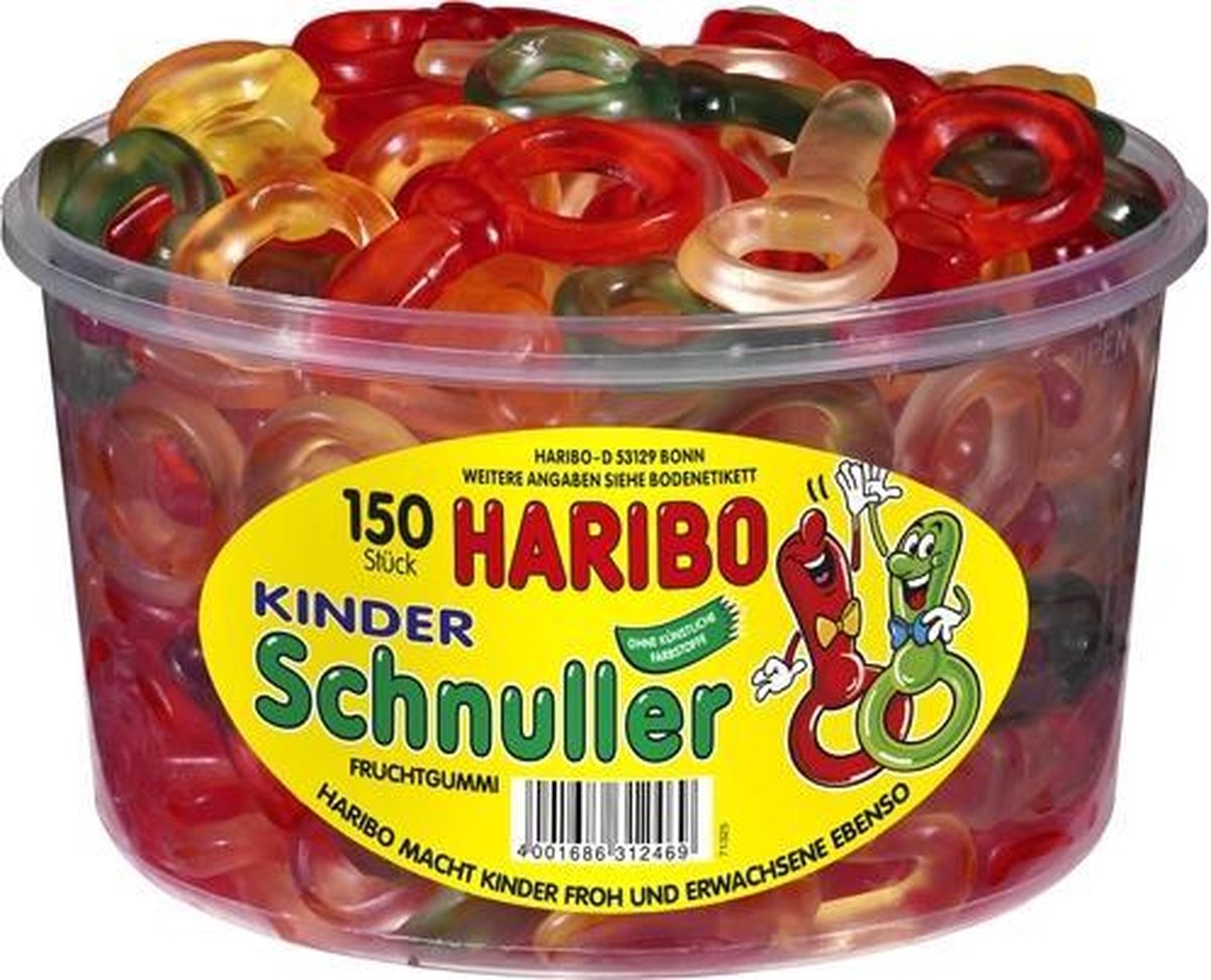 Haribo - Kinder Schnuller - 150 pieces