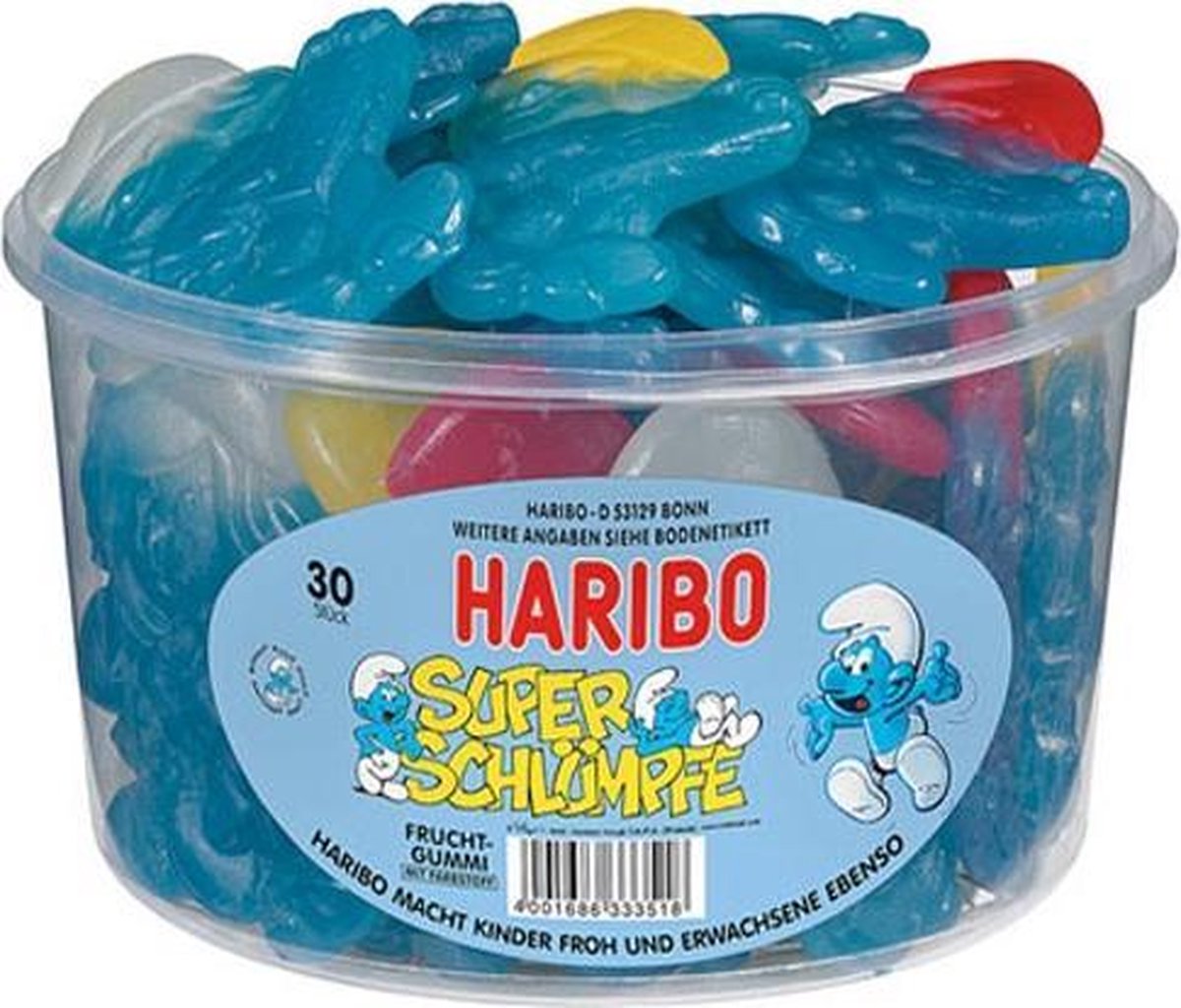 Haribo - Super Smurfs 30 pieces