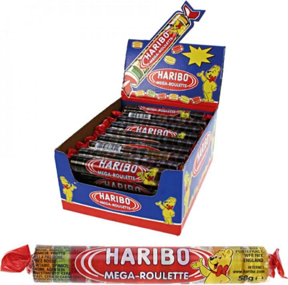 Haribo Mega Roulette 40 x 58 gr